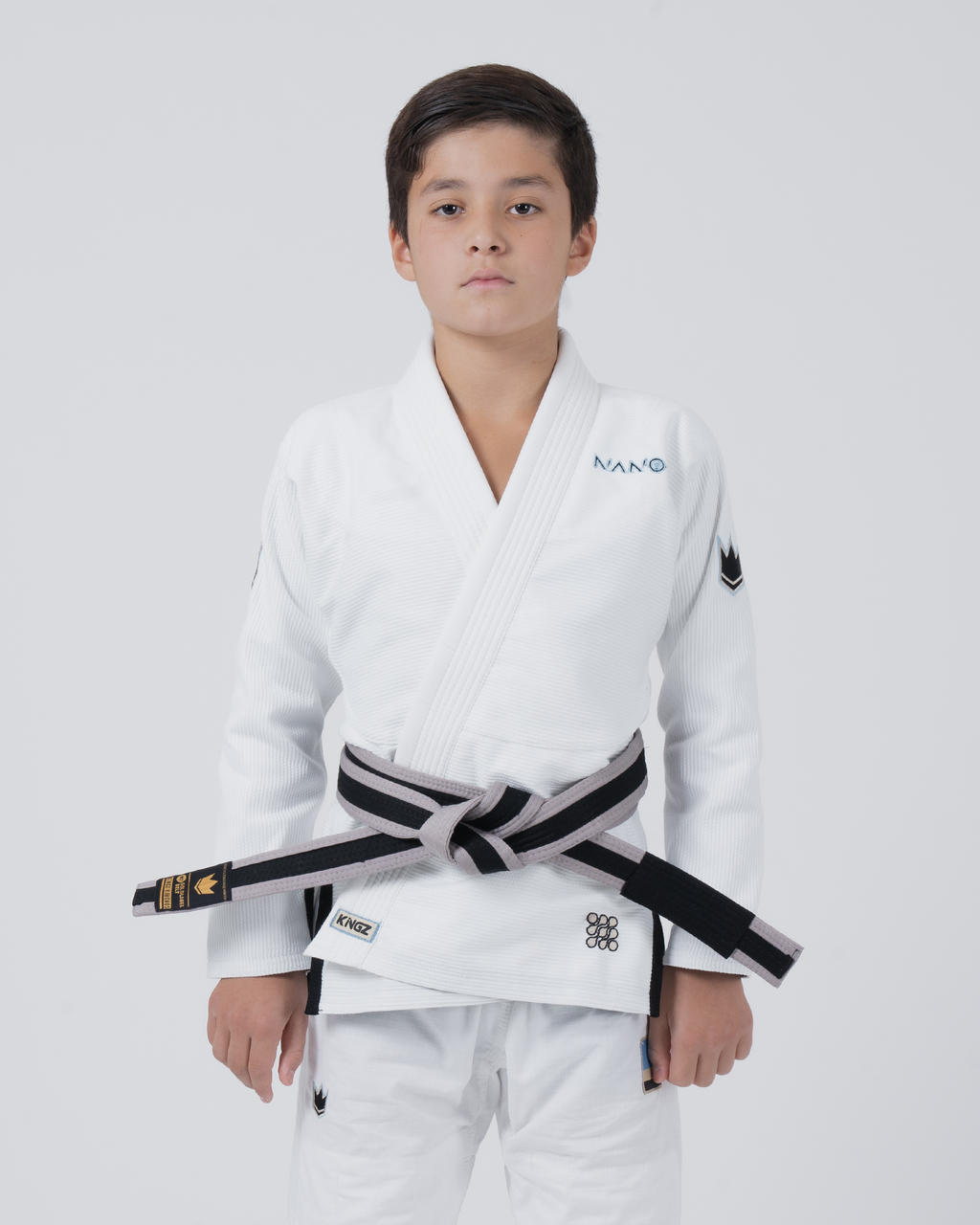 Kingz Nano 3.0 Youth Jiu Jitsu Gi - White