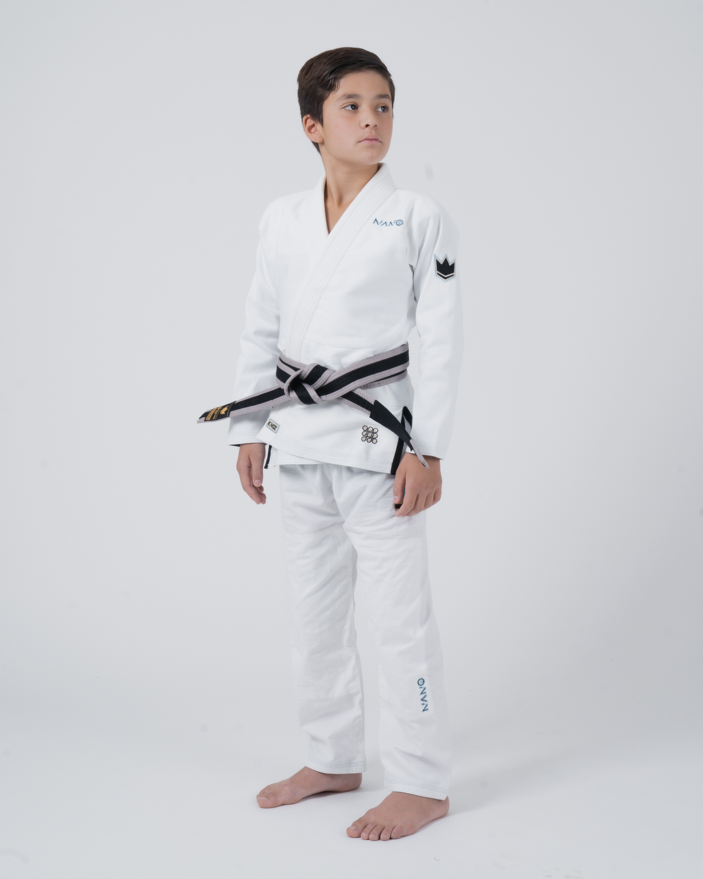 Kingz Nano 3.0 Youth Jiu Jitsu Gi - White