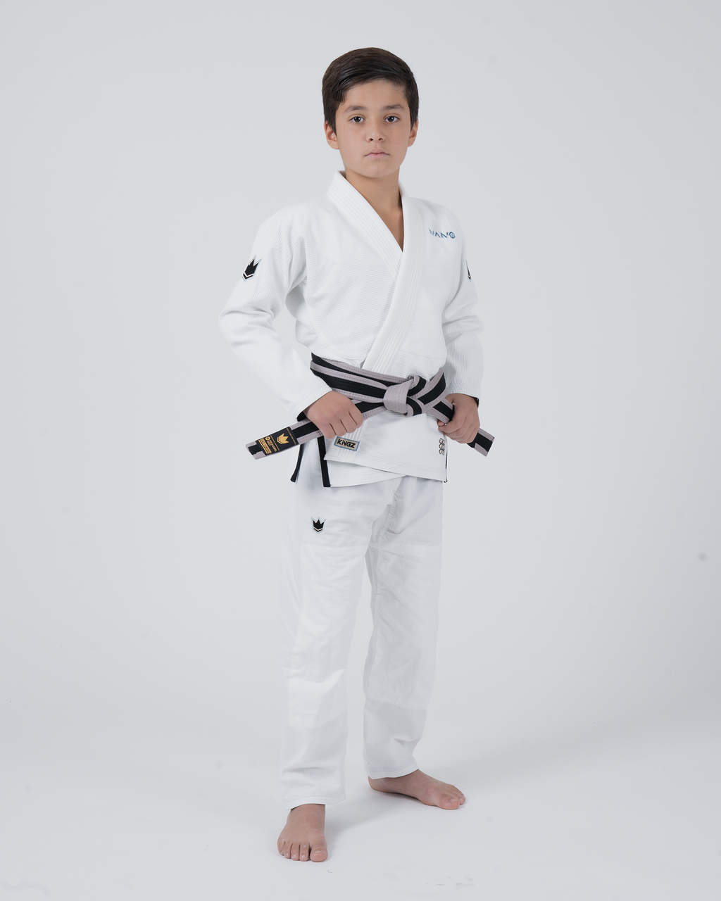 Kingz Nano 3.0 Youth Jiu Jitsu Gi - White
