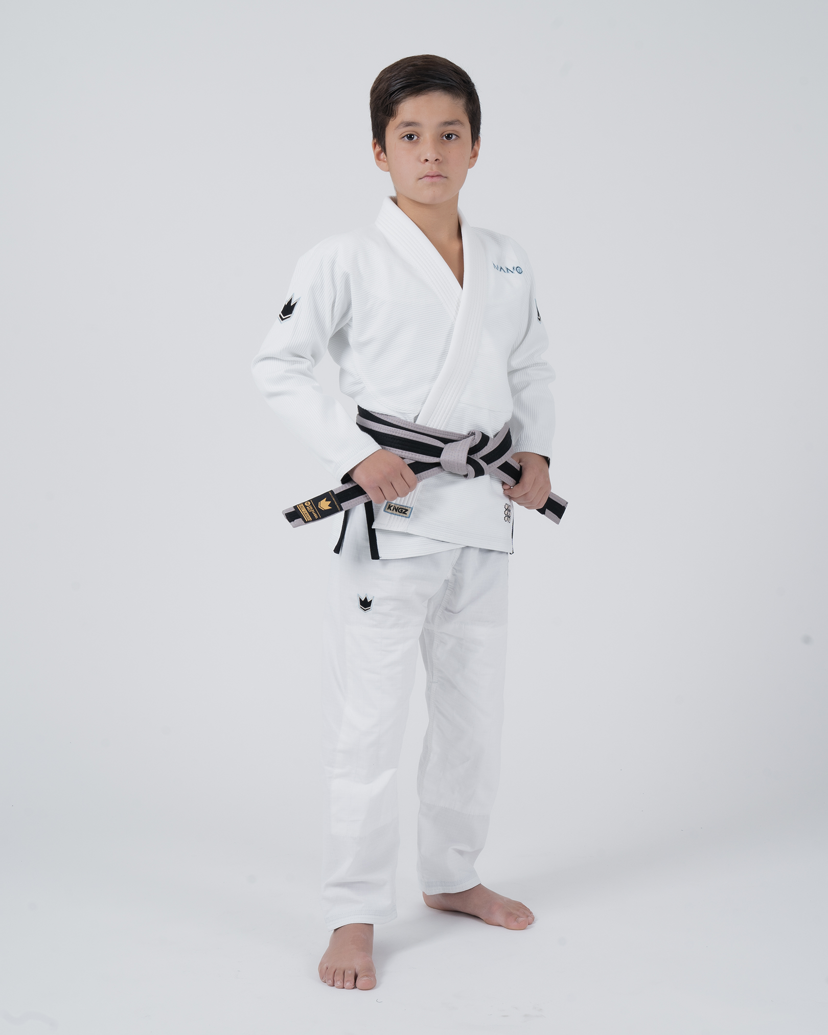 Kingz Nano 3.0 Youth Jiu Jitsu Gi - White