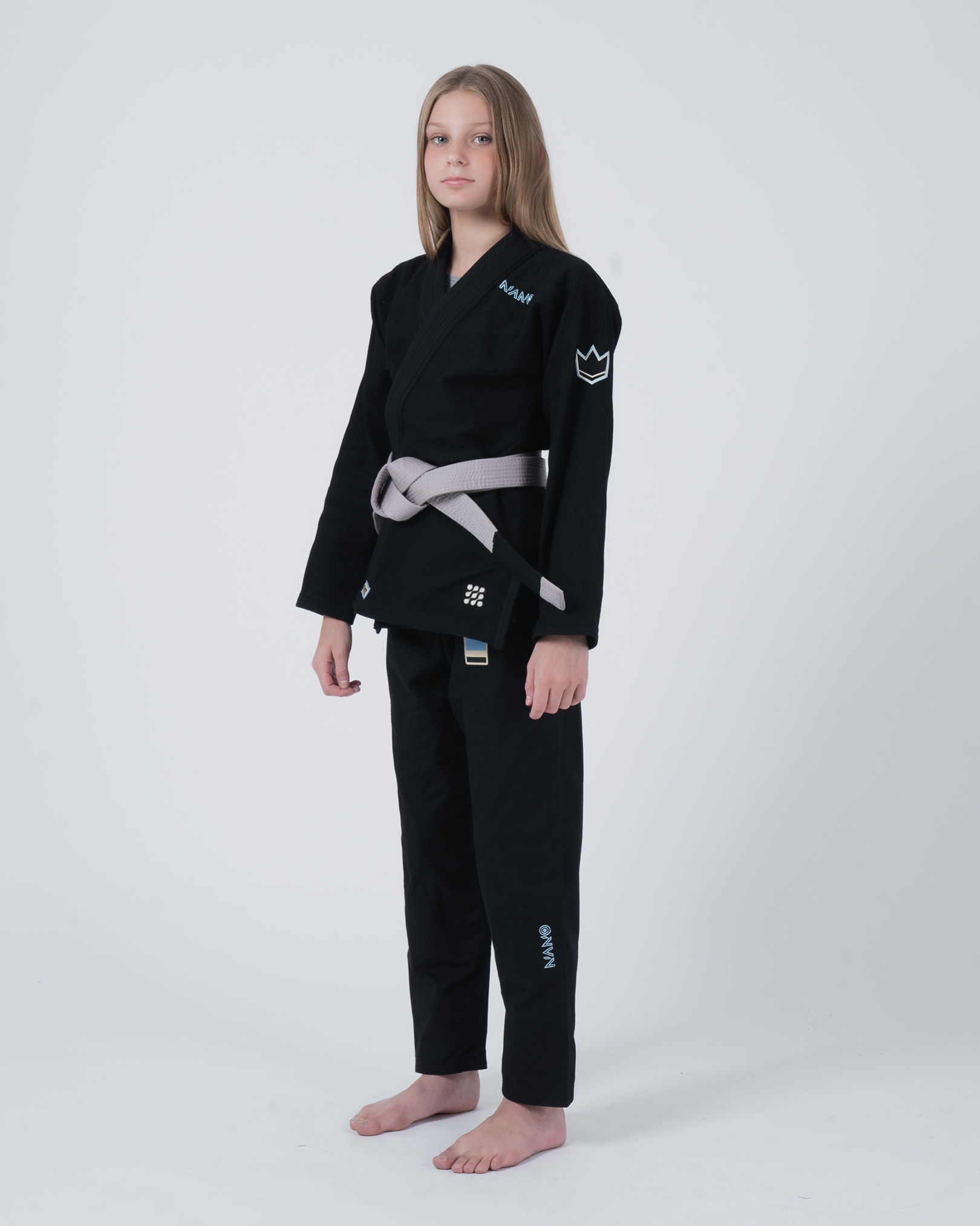 Kingz Nano 3.0 Youth Jiu Jitsu Gi - Black