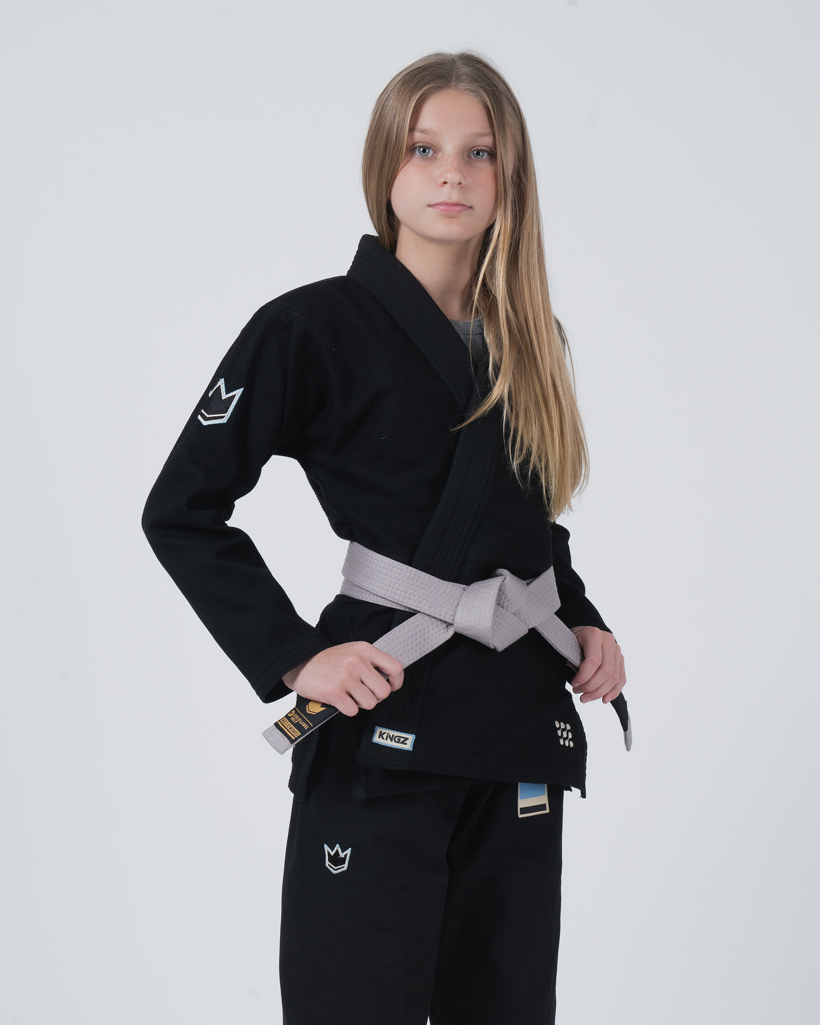 Kingz Nano 3.0 Youth Jiu Jitsu Gi - Black