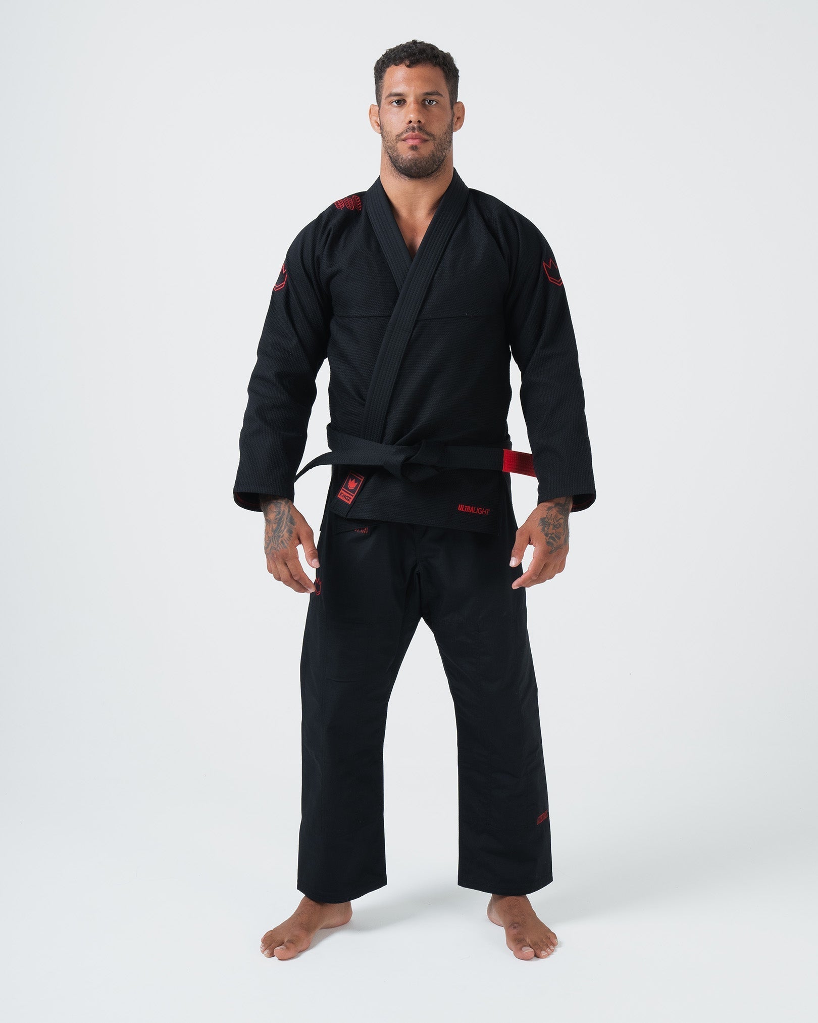 Kimono de Jiu-Jitsu Kingz Ultralight 2.0 - Preto