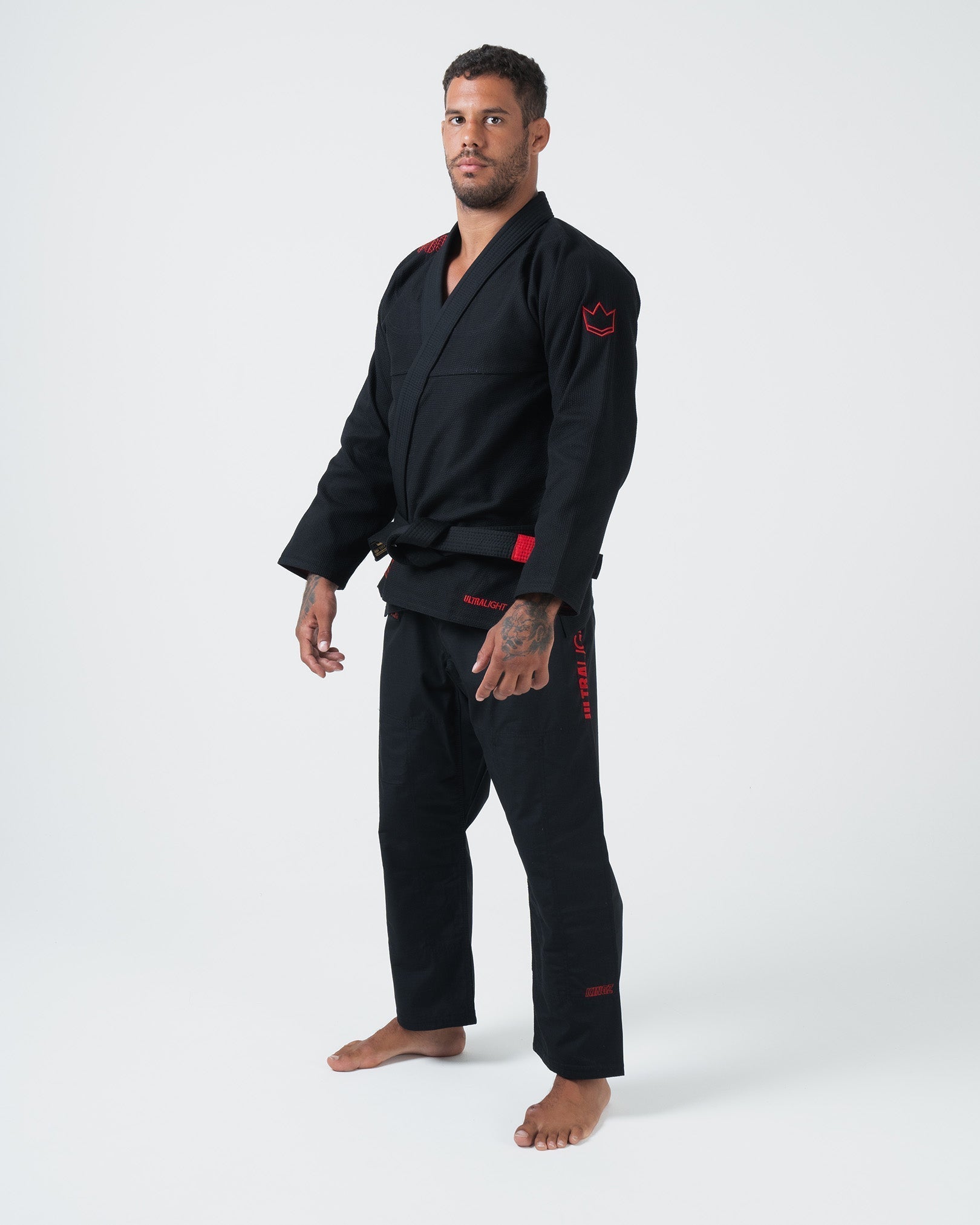 Kimono de Jiu-Jitsu Kingz Ultralight 2.0 - Preto
