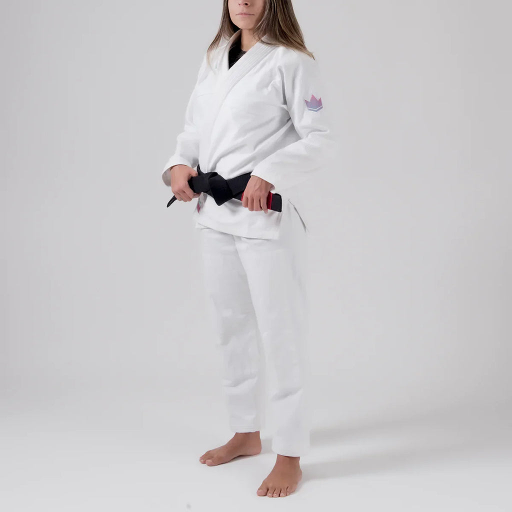 Kingz Empowered Women's Jiu Jitsu Gi - White