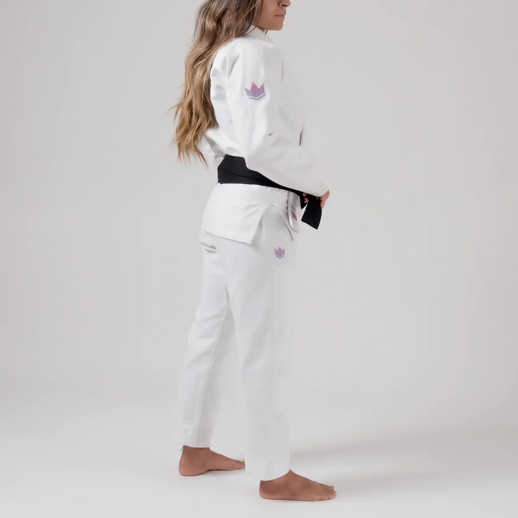 Kingz Empowered Women's Jiu Jitsu Gi - White