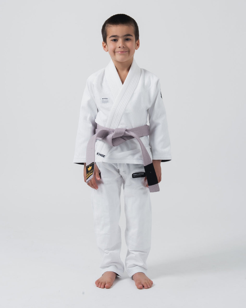 Kingz Kore V2 Youth Jiu Jitsu Gi - White