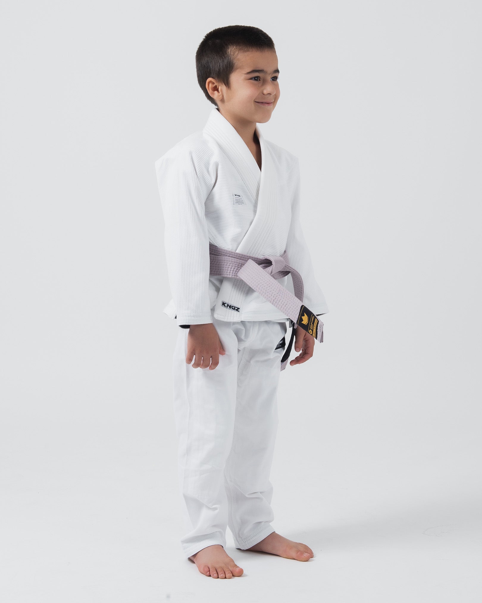 Kingz Kore V2 Youth Jiu Jitsu Gi - White