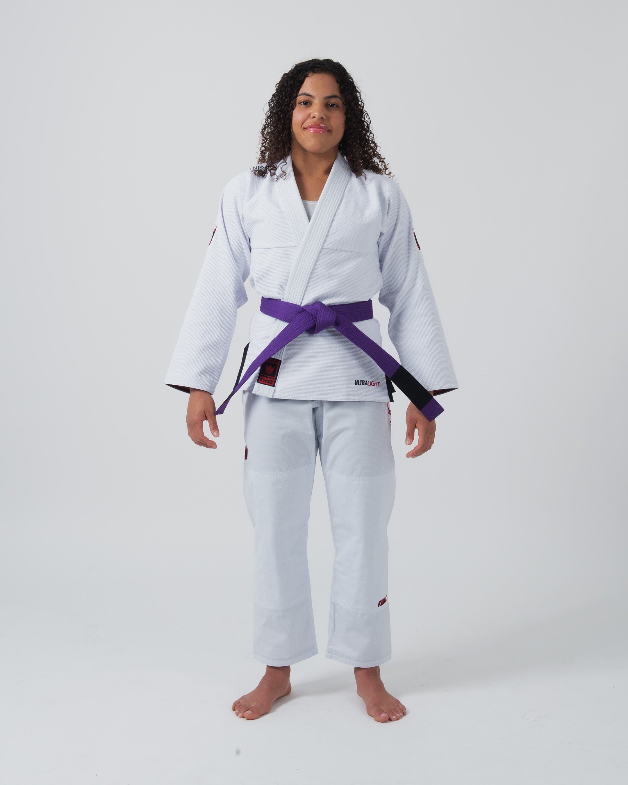 Kingz Ultralight 2.0 Women's Jiu Jitsu Gi - White