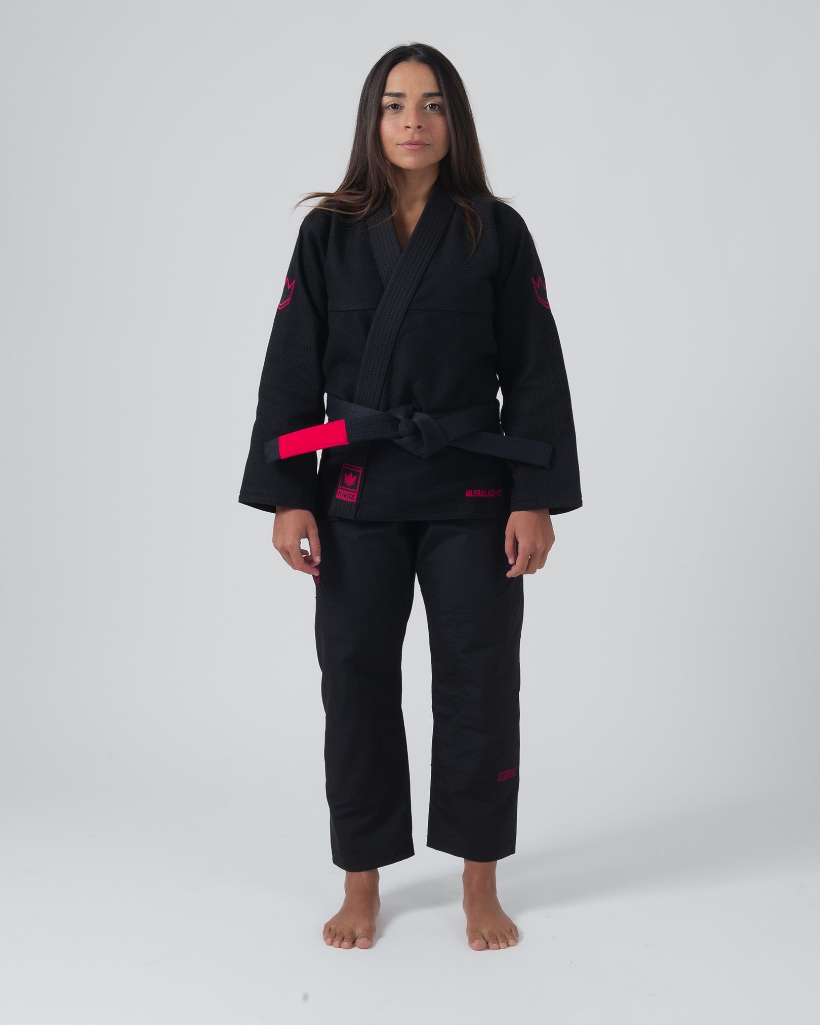 Kingz Ultralight 2.0 Women's Jiu Jitsu Gi - Black