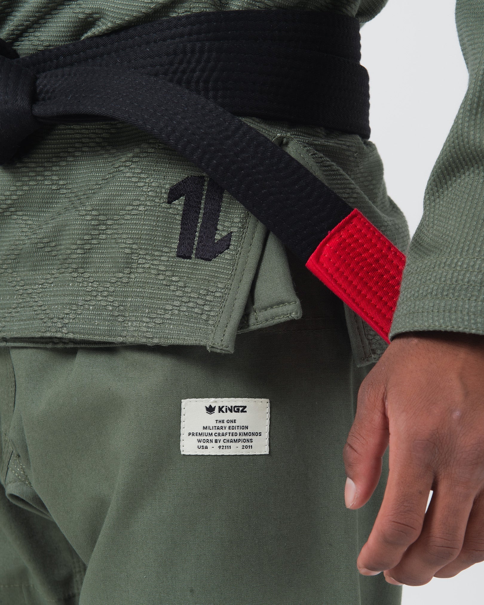 Kingz The ONE Jiu Jitsu Gi - Military Green - Limited Edition