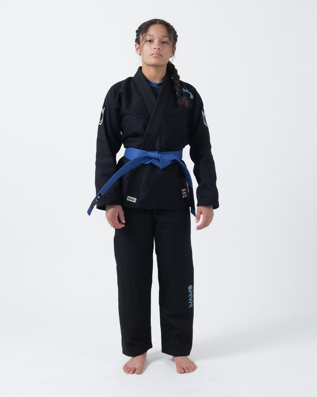Kingz Nano 3.0 Womens Jiu Jitsu Gi - Black