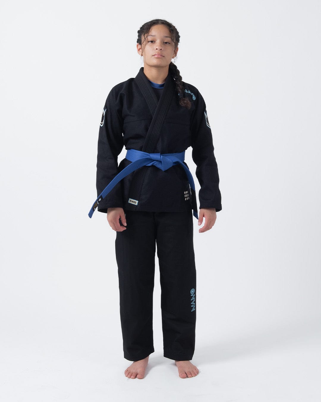 Kingz Nano 3.0 Womens Jiu Jitsu Gi - Black