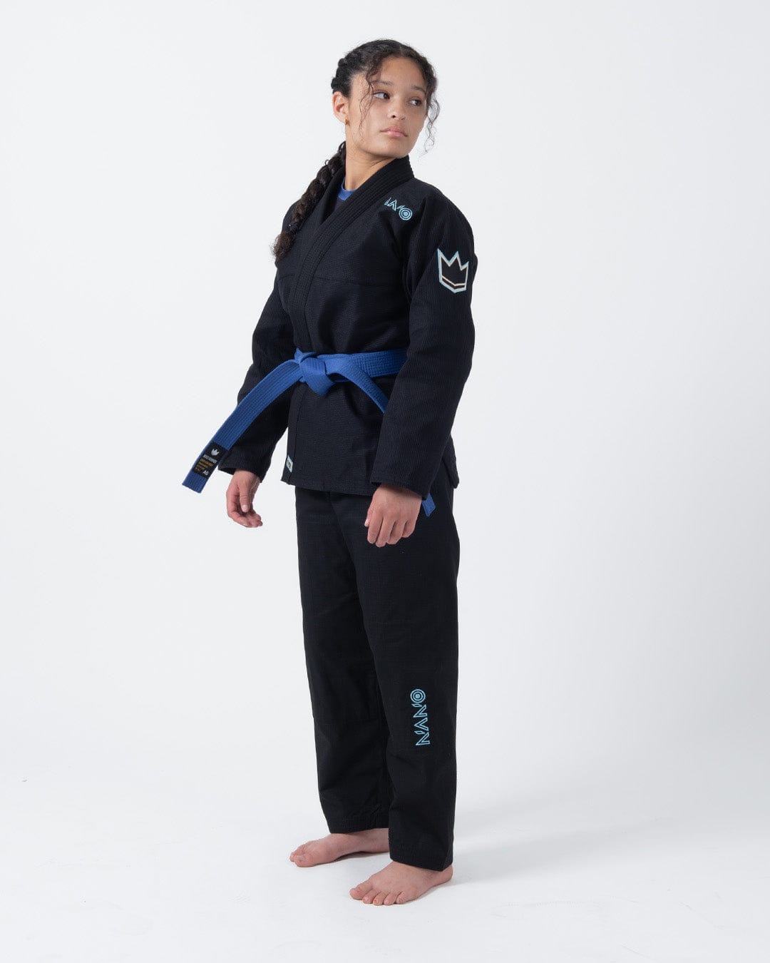 Kingz Nano 3.0 Womens Jiu Jitsu Gi - Black