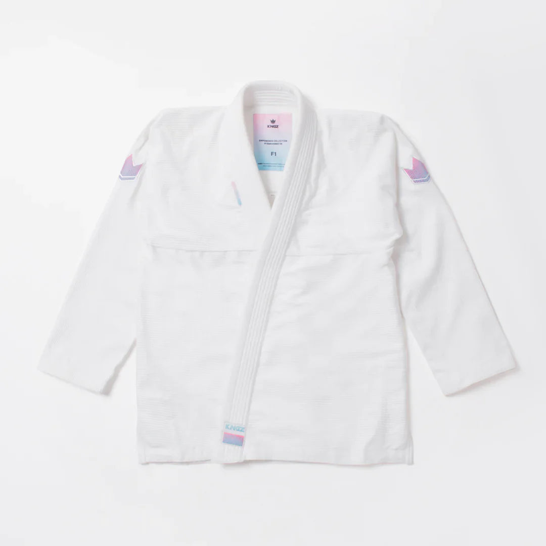 Kingz Empowered Women's Jiu Jitsu Gi - White