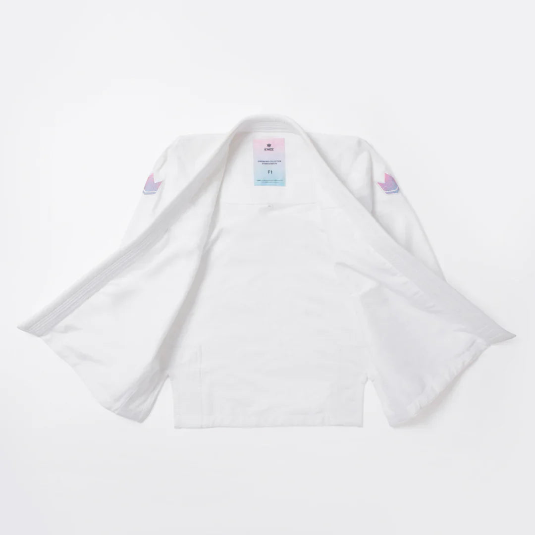 Kingz Empowered Women's Jiu Jitsu Gi - White